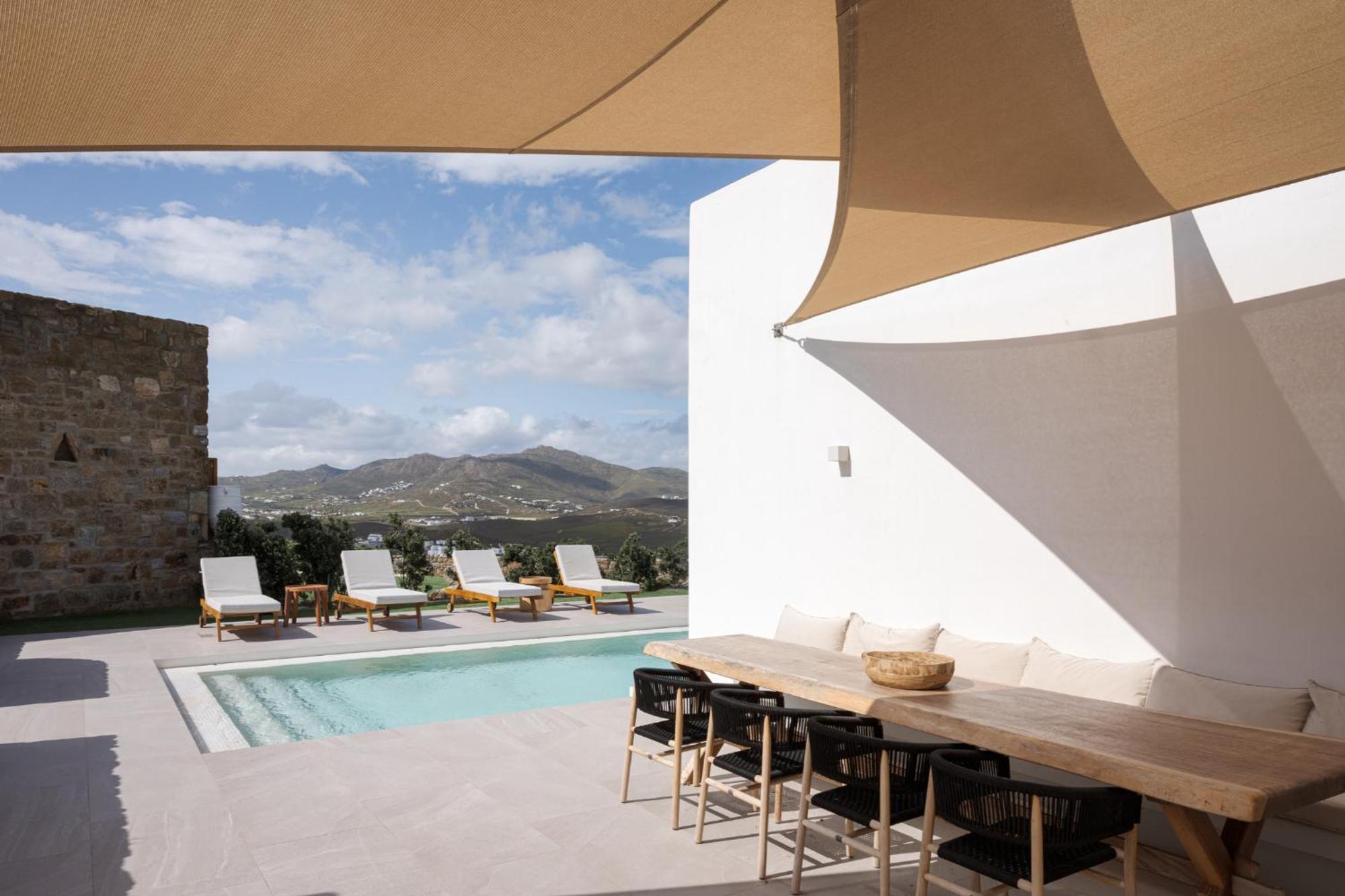 Retreat Hill Luxury Villas Mykonos Mykonos Town Ruang foto