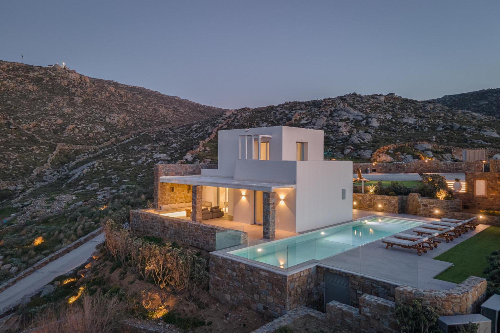 Retreat Hill Luxury Villas Mykonos Mykonos Town Ruang foto