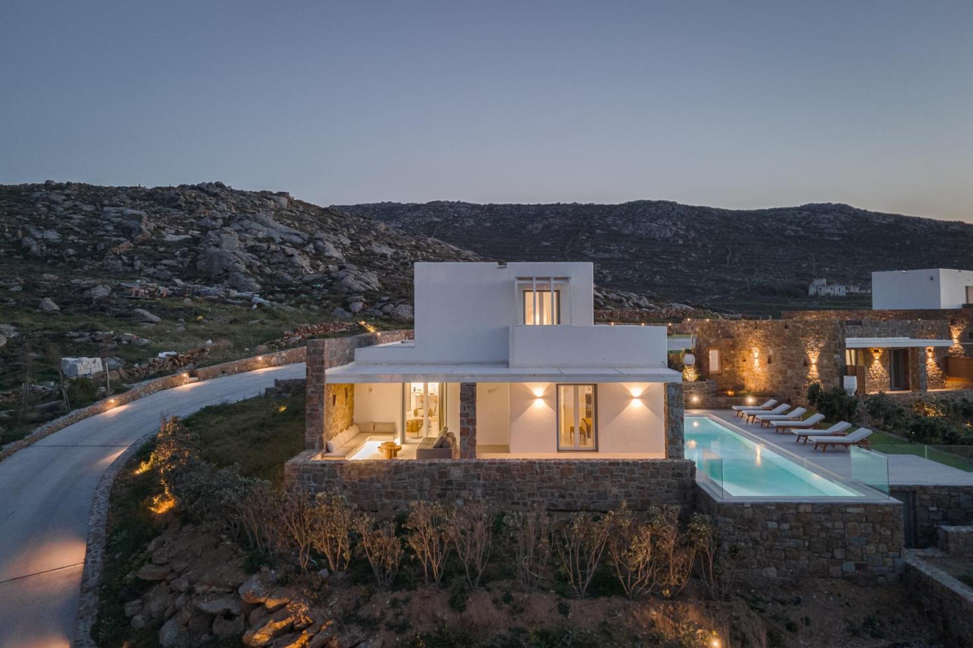 Retreat Hill Luxury Villas Mykonos Mykonos Town Ruang foto